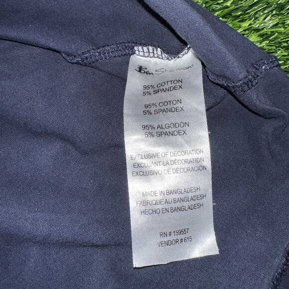 Ben Sherman Mens Sz X Large Navy T-shirt - Picture 5 of 8